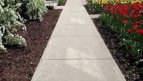 Cement Sidewalk Installation in Navarre