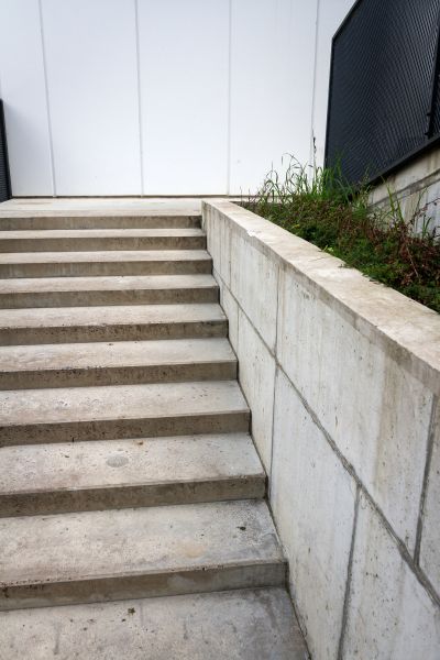 Cement Stair Installation in Navarre