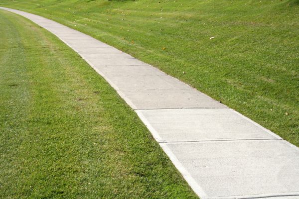 Sidewalk Enlargement in Navarre