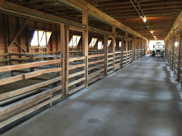 Barn Slab Construction in Navarre