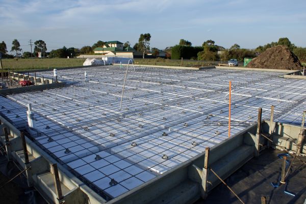 Barn Pad Construction in Navarre