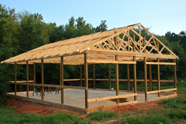 Barn Pad Installation in Navarre