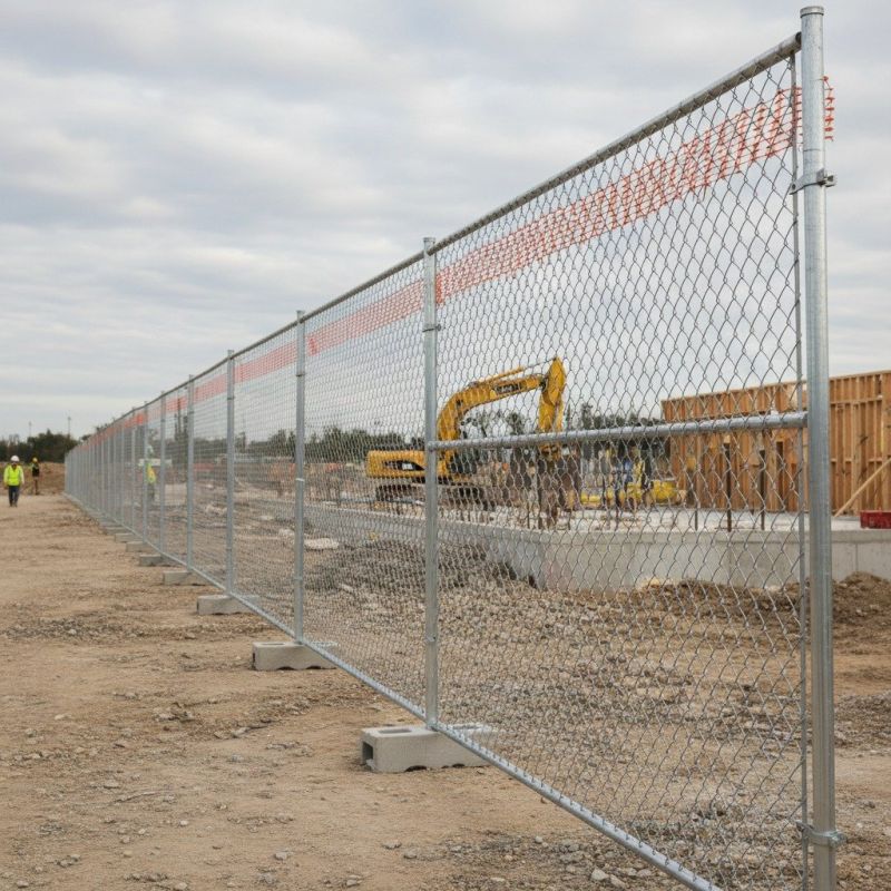 Concrete Fence Construction detail